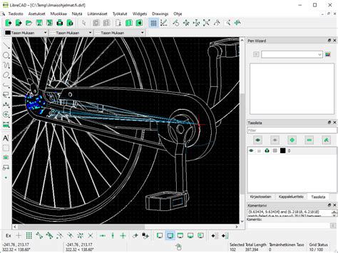 ilmainen 2d cad ohjelma|LibreCAD .